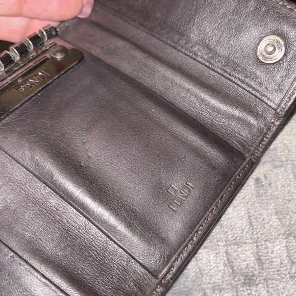 Fendi Brown and Black Key Holder🤎 as is❣️ - Picture 7 of 16